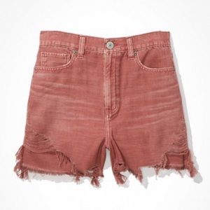 AE Highest Rise Mom Short | Mauve